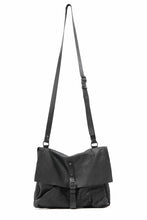 画像をギャラリービューアに読み込む, PAL OFFNER CROSS BODY BAG / CALF LEATHER (BLACK)