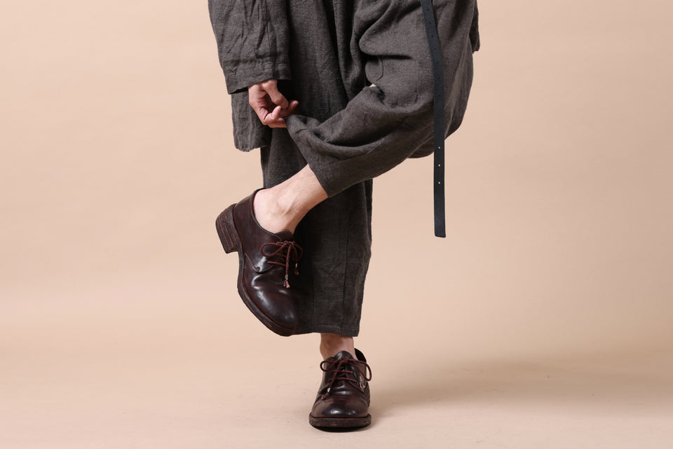 画像をギャラリービューアに読み込む, YUTA MATSUOKA easy darts pants / brushed linen canvas (brown)