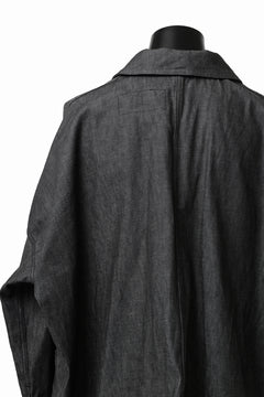 画像をギャラリービューアに読み込む, KLASICA CHEVAL EXTRA WIDE WORK JACKET / LIGHT WEIGHT DENIM (BLACK DENIM)