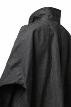 画像をギャラリービューアに読み込む, KLASICA CHEVAL EXTRA WIDE WORK JACKET / LIGHT WEIGHT DENIM (BLACK DENIM)