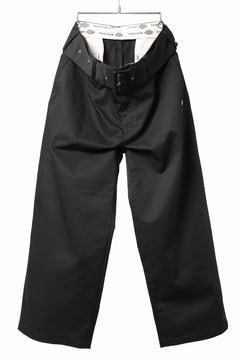 画像をギャラリービューアに読み込む, FACETASM x DICKIES BELTED BIG HEART PANTS (BLACK)
