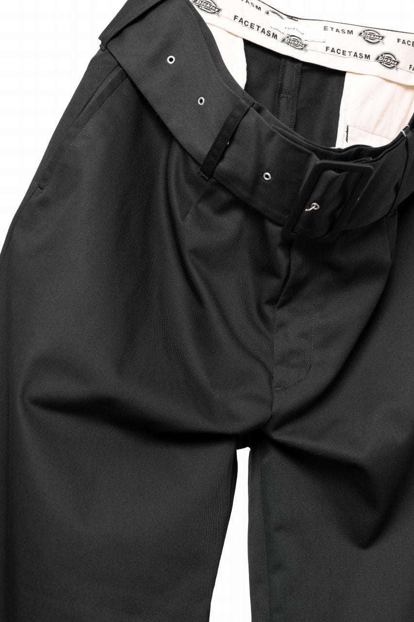 画像をギャラリービューアに読み込む, FACETASM x DICKIES BELTED BIG HEART PANTS (BLACK)