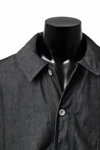 画像をギャラリービューアに読み込む, KLASICA CHEVAL EXTRA WIDE WORK JACKET / LIGHT WEIGHT DENIM (BLACK DENIM)