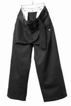 画像をギャラリービューアに読み込む, FACETASM x DICKIES BELTED BIG HEART PANTS (BLACK)
