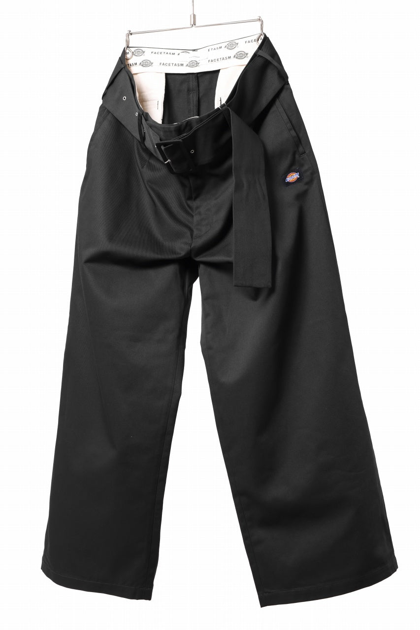 画像をギャラリービューアに読み込む, FACETASM x DICKIES BELTED BIG HEART PANTS (BLACK)