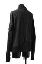 画像をギャラリービューアに読み込む, thomkrom MA-1 JACKET / ELASTIC NYLON (BLACK)