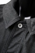 画像をギャラリービューアに読み込む, KLASICA CHEVAL EXTRA WIDE WORK JACKET / LIGHT WEIGHT DENIM (BLACK DENIM)