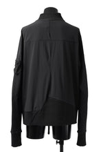 画像をギャラリービューアに読み込む, thomkrom MA-1 JACKET / ELASTIC NYLON (BLACK)