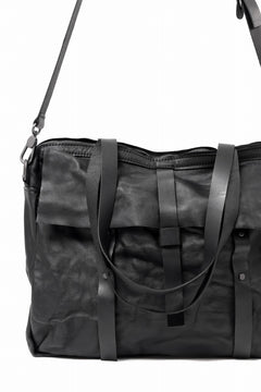 画像をギャラリービューアに読み込む, PAL OFFNER 2WAY FLAP BAG LARGE / CALF LEATHER (BLACK)