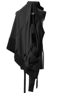 画像をギャラリービューアに読み込む, thomkrom MA-1 JACKET / ELASTIC NYLON (BLACK)