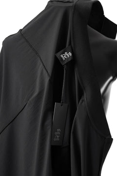 画像をギャラリービューアに読み込む, thomkrom MA-1 JACKET / ELASTIC NYLON (BLACK)