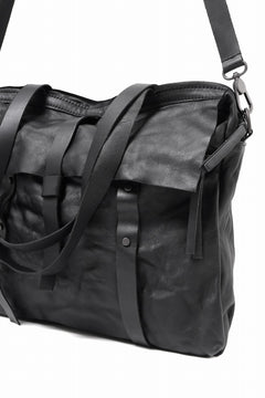 画像をギャラリービューアに読み込む, PAL OFFNER 2WAY FLAP BAG LARGE / CALF LEATHER (BLACK)