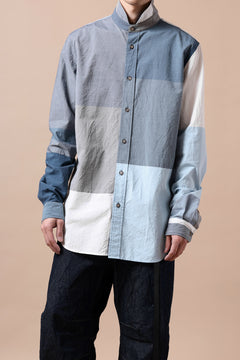 画像をギャラリービューアに読み込む, forme d'expression Club Shirt (Blue Tiles)