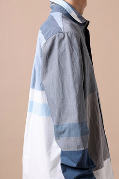 画像をギャラリービューアに読み込む, forme d'expression Club Shirt (Blue Tiles)