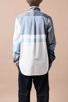 画像をギャラリービューアに読み込む, forme d'expression Club Shirt (Blue Tiles)