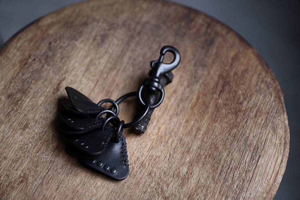 画像をギャラリービューアに読み込む, KLASICA COBIN Ⅱ KEY HOLDER / TEMPESTI ELBAMATTE (BLACK)