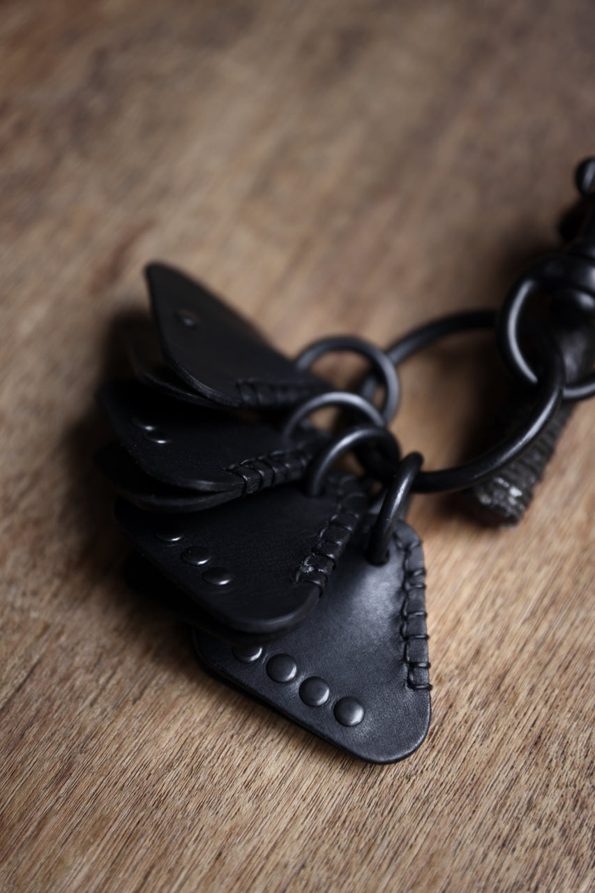 画像をギャラリービューアに読み込む, KLASICA COBIN Ⅱ KEY HOLDER / TEMPESTI ELBAMATTE (BLACK)