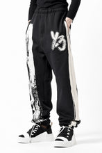 画像をギャラリービューアに読み込む, Y-3 Yohji Yamamoto LOGO FIT JOGGER PANTS / ORGANIC COTTON (BLACK)
