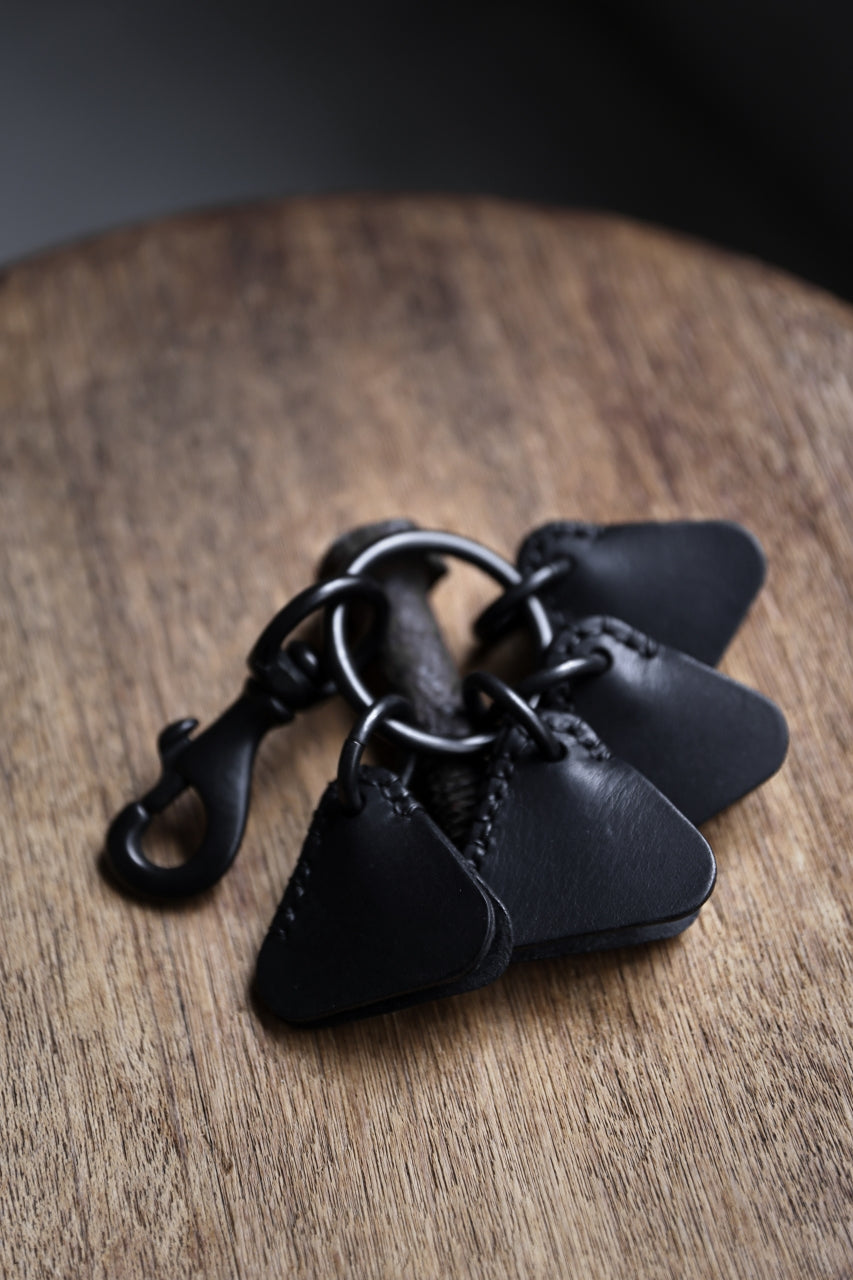 画像をギャラリービューアに読み込む, KLASICA COBIN Ⅱ KEY HOLDER / TEMPESTI ELBAMATTE (BLACK)