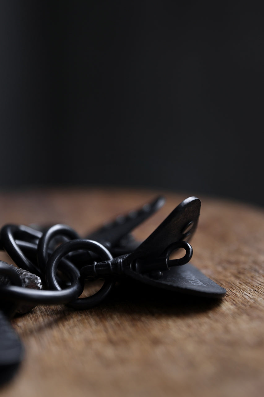 画像をギャラリービューアに読み込む, KLASICA COBIN Ⅱ KEY HOLDER / TEMPESTI ELBAMATTE (BLACK)