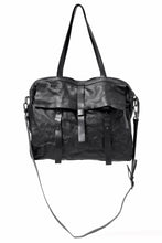 画像をギャラリービューアに読み込む, PAL OFFNER 2WAY FLAP BAG LARGE / CALF LEATHER (BLACK)