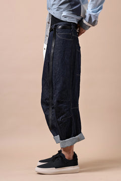 画像をギャラリービューアに読み込む, forme d'expression Baggy 5 Pocket Pants (Denim)