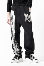 画像をギャラリービューアに読み込む, Y-3 Yohji Yamamoto LOGO FIT JOGGER PANTS / ORGANIC COTTON (BLACK)