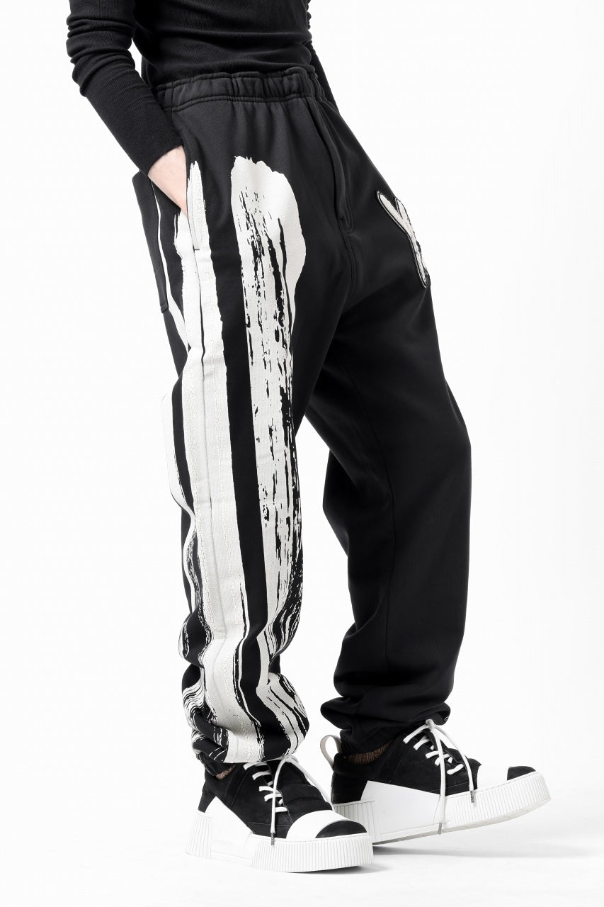 画像をギャラリービューアに読み込む, Y-3 Yohji Yamamoto LOGO FIT JOGGER PANTS / ORGANIC COTTON (BLACK)