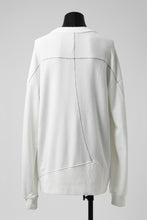 画像をギャラリービューアに読み込む, thomkrom OVERLOCKED RELAX L/S TOPS / FRENCH TERRY ORGANIC (OFF WHITE)