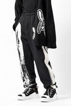 画像をギャラリービューアに読み込む, Y-3 Yohji Yamamoto LOGO FIT JOGGER PANTS / ORGANIC COTTON (BLACK)