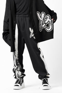 画像をギャラリービューアに読み込む, Y-3 Yohji Yamamoto LOGO FIT JOGGER PANTS / ORGANIC COTTON (BLACK)