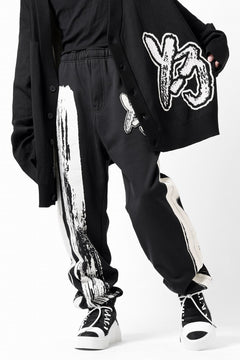 画像をギャラリービューアに読み込む, Y-3 Yohji Yamamoto LOGO FIT JOGGER PANTS / ORGANIC COTTON (BLACK)