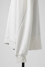 画像をギャラリービューアに読み込む, thomkrom OVERLOCKED RELAX L/S TOPS / FRENCH TERRY ORGANIC (OFF WHITE)
