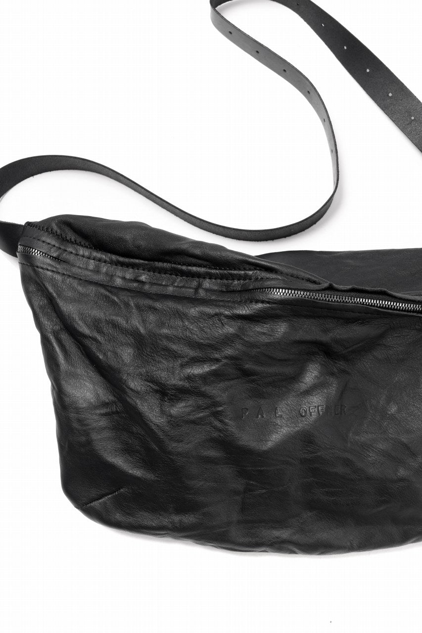 画像をギャラリービューアに読み込む, PAL OFFNER BIG BERLIN BAG / CALF LEATHER (BLACK)