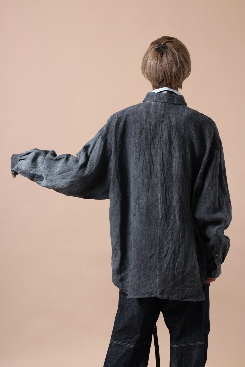画像をギャラリービューアに読み込む, forme d'expression Oversized Shirt (Cyan)