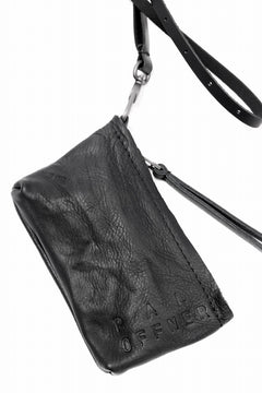 画像をギャラリービューアに読み込む, PAL OFFNER KEY BAG with STRAP HOLDER / CALF LEATHER (BLACK)