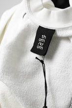 画像をギャラリービューアに読み込む, thomkrom OVERLOCKED RELAX L/S TOPS / FRENCH TERRY ORGANIC (OFF WHITE)