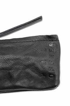 画像をギャラリービューアに読み込む, PAL OFFNER KEY BAG with STRAP HOLDER / CALF LEATHER (BLACK)