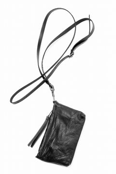 画像をギャラリービューアに読み込む, PAL OFFNER KEY BAG with STRAP HOLDER / CALF LEATHER (BLACK)