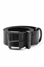 画像をギャラリービューアに読み込む, PAL OFFNER WIDE BELT / CALF LEATHER (BLACK)
