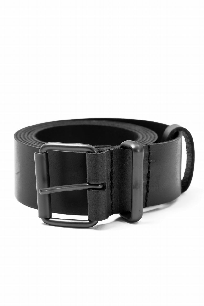 画像をギャラリービューアに読み込む, PAL OFFNER WIDE BELT / CALF LEATHER (BLACK)