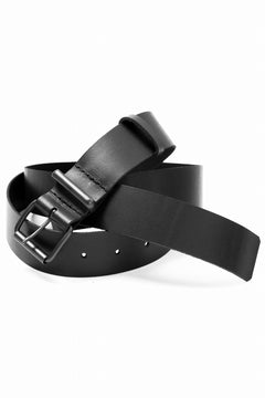 画像をギャラリービューアに読み込む, PAL OFFNER WIDE BELT / CALF LEATHER (BLACK)