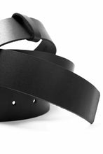画像をギャラリービューアに読み込む, PAL OFFNER WIDE BELT / CALF LEATHER (BLACK)