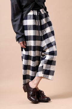 画像をギャラリービューアに読み込む, forme d'expression Fisherman Pants (Big Check)