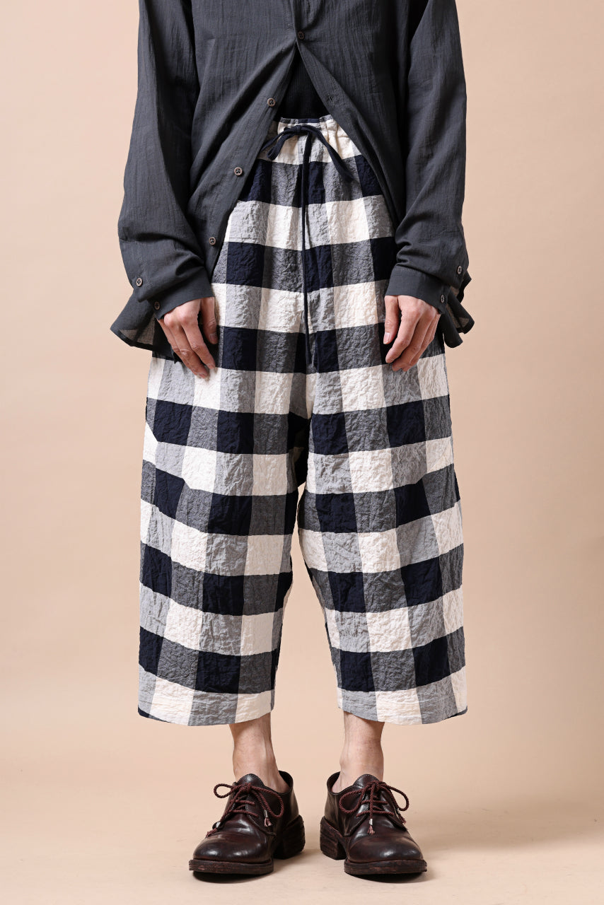 画像をギャラリービューアに読み込む, forme d'expression Fisherman Pants (Big Check)