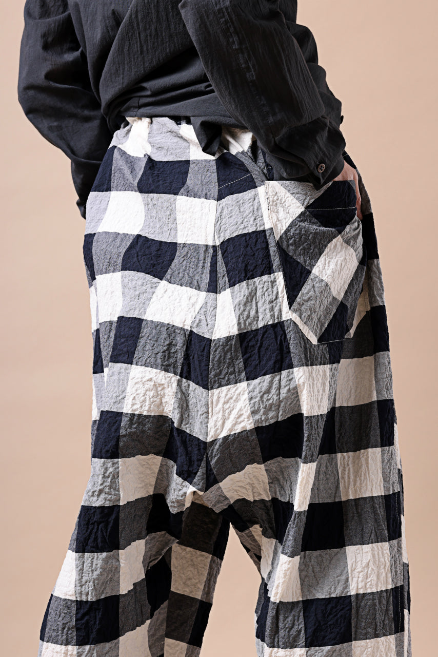 画像をギャラリービューアに読み込む, forme d'expression Fisherman Pants (Big Check)