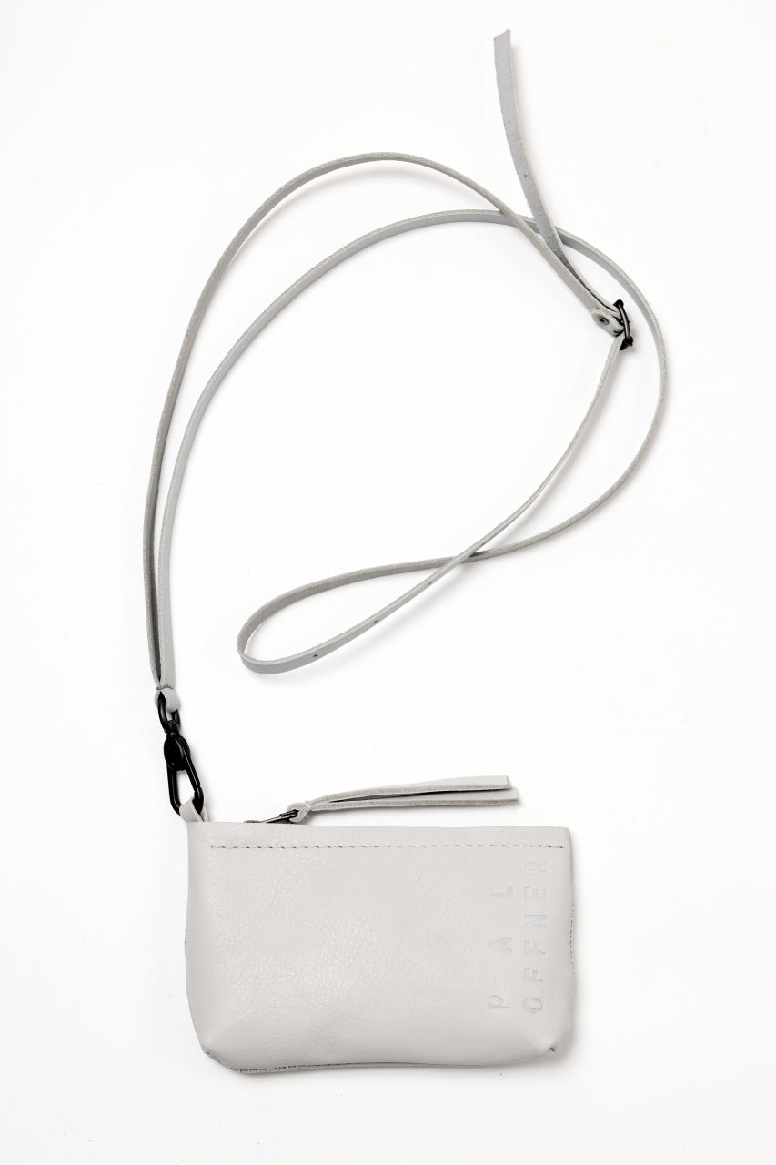 画像をギャラリービューアに読み込む, PAL OFFNER KEY BAG with STRAP HOLDER / CALF LEATHER (CEMENT)