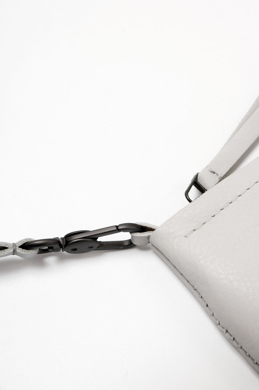 画像をギャラリービューアに読み込む, PAL OFFNER KEY BAG with STRAP HOLDER / CALF LEATHER (CEMENT)