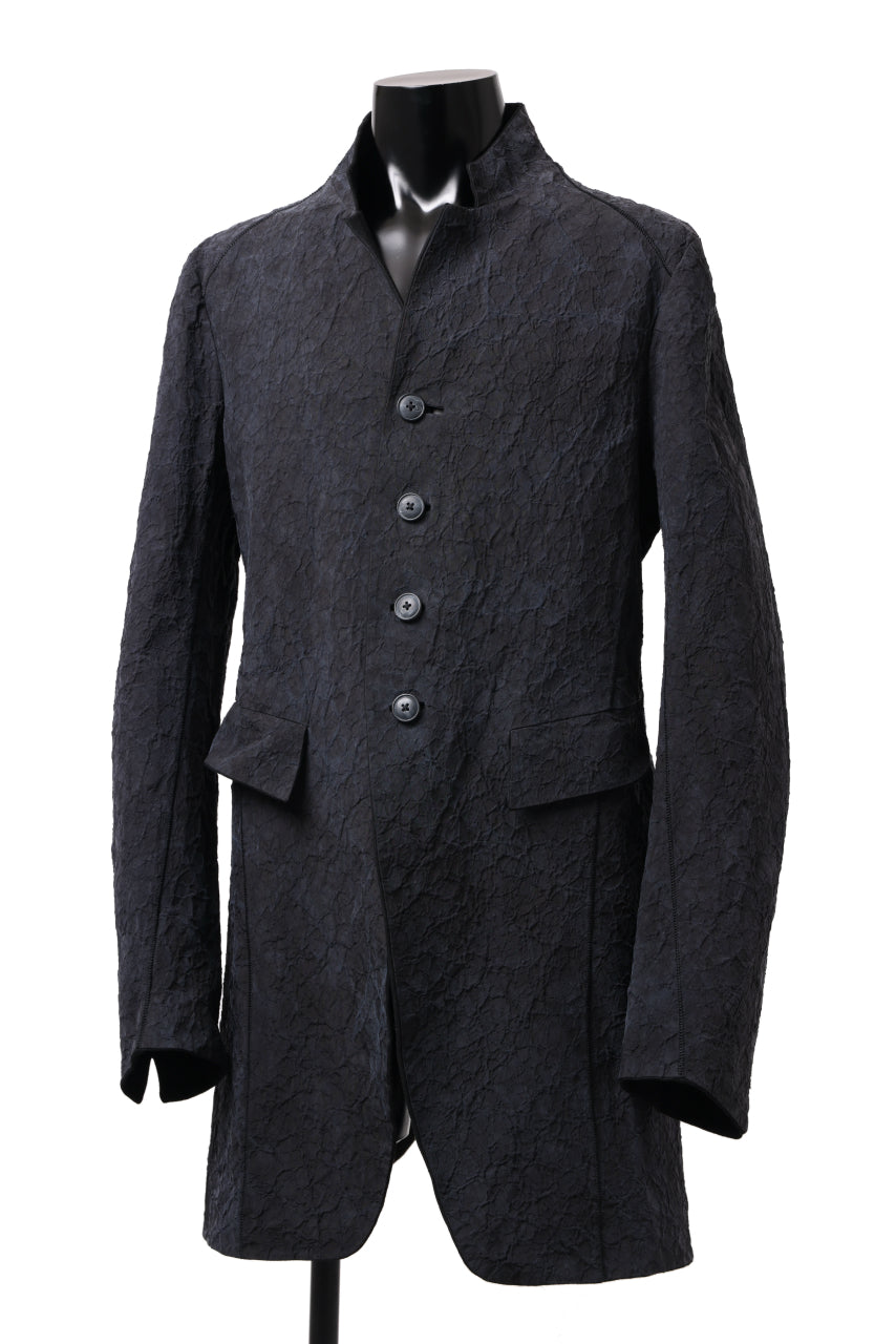 画像をギャラリービューアに読み込む, SOSNOVSKA STEEL SHEET TRENCH COAT (BLACK)