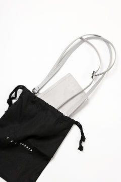 画像をギャラリービューアに読み込む, PAL OFFNER KEY BAG with STRAP HOLDER / CALF LEATHER (CEMENT)